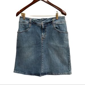 Levi’s Jean Skirt, Y2K, mom skirt